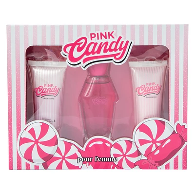 Pink Candy Pour Femme 3-Piece Set