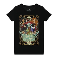 juniors Disney Princess ‘happily ever after’ graphic tee