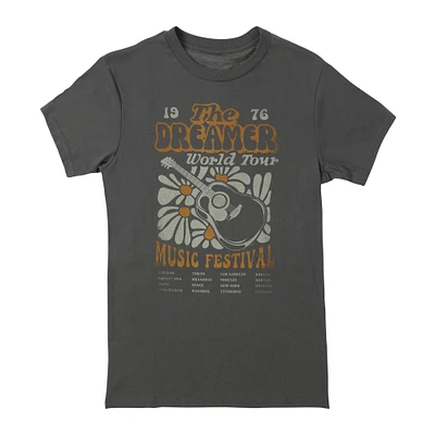 music festival graphic tee