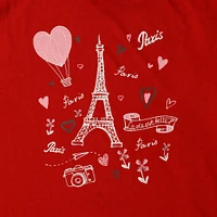 Juniors Paris Graphic Tee