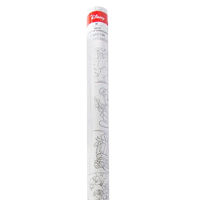 mickey mouse™ coloring book gift wrapping paper 40 sq ft