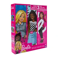barbie® puzzles 3-count