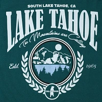 Lake Tahoe Mountains Long Sleeve Graphic Tee