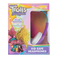 DreamWorks® Trolls™ Kid-Safe Wired Headphones With Mic