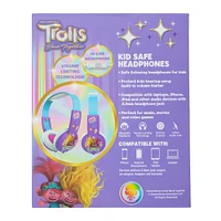 DreamWorks® Trolls™ Kid-Safe Wired Headphones With Mic
