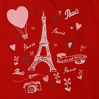 Juniors Paris Graphic Tee