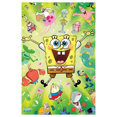 SpongeBob SquarePants™ Characters Poster 22.3in X 34in