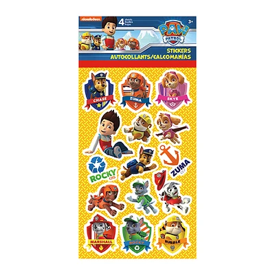 Paw Patrol™ Stickers 4 Sheets