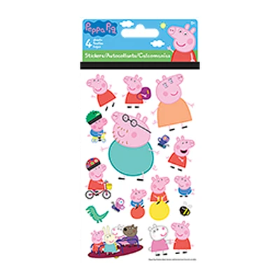 Peppa Pig™ Stickers 4 Sheets