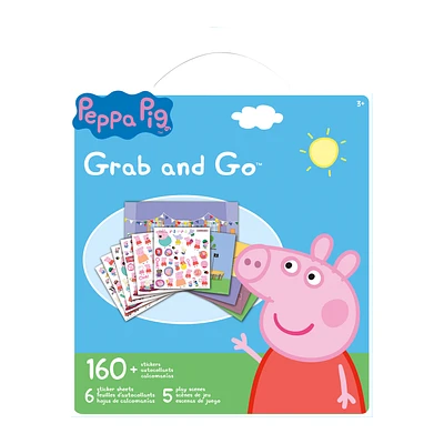 Peppa Pig™ Grab And Go™ Sticker & Play Scene Kit
