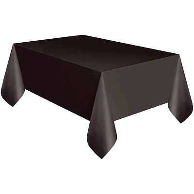 black table cover 4.5ft x 9ft
