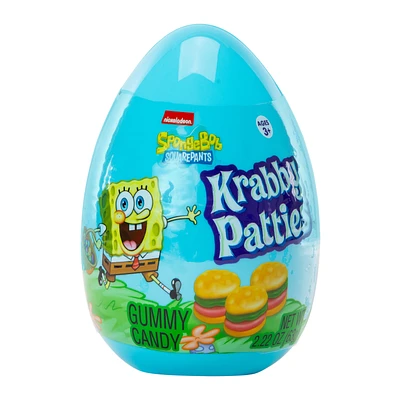 spongebob squarepants™ jumbo easter egg with krabby patties
