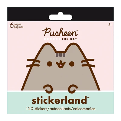 Pusheen The Cat™ Stickerland™ Book with 120 Stickers
