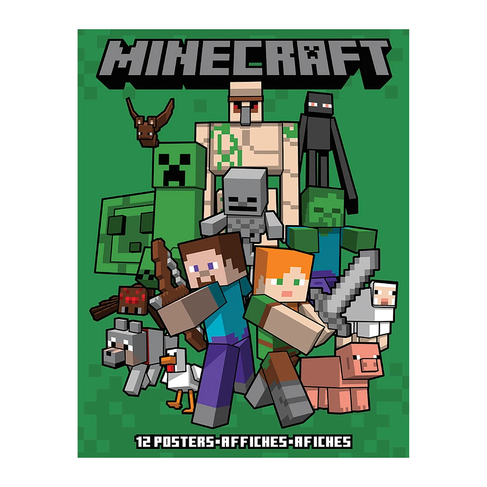 Minecraft™ Posters 12-Count