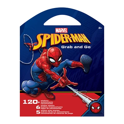 Spider-Man Grab And Go™ Sticker & Play Scene Kit