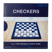 Checkers All-Time Wooden Classic Game