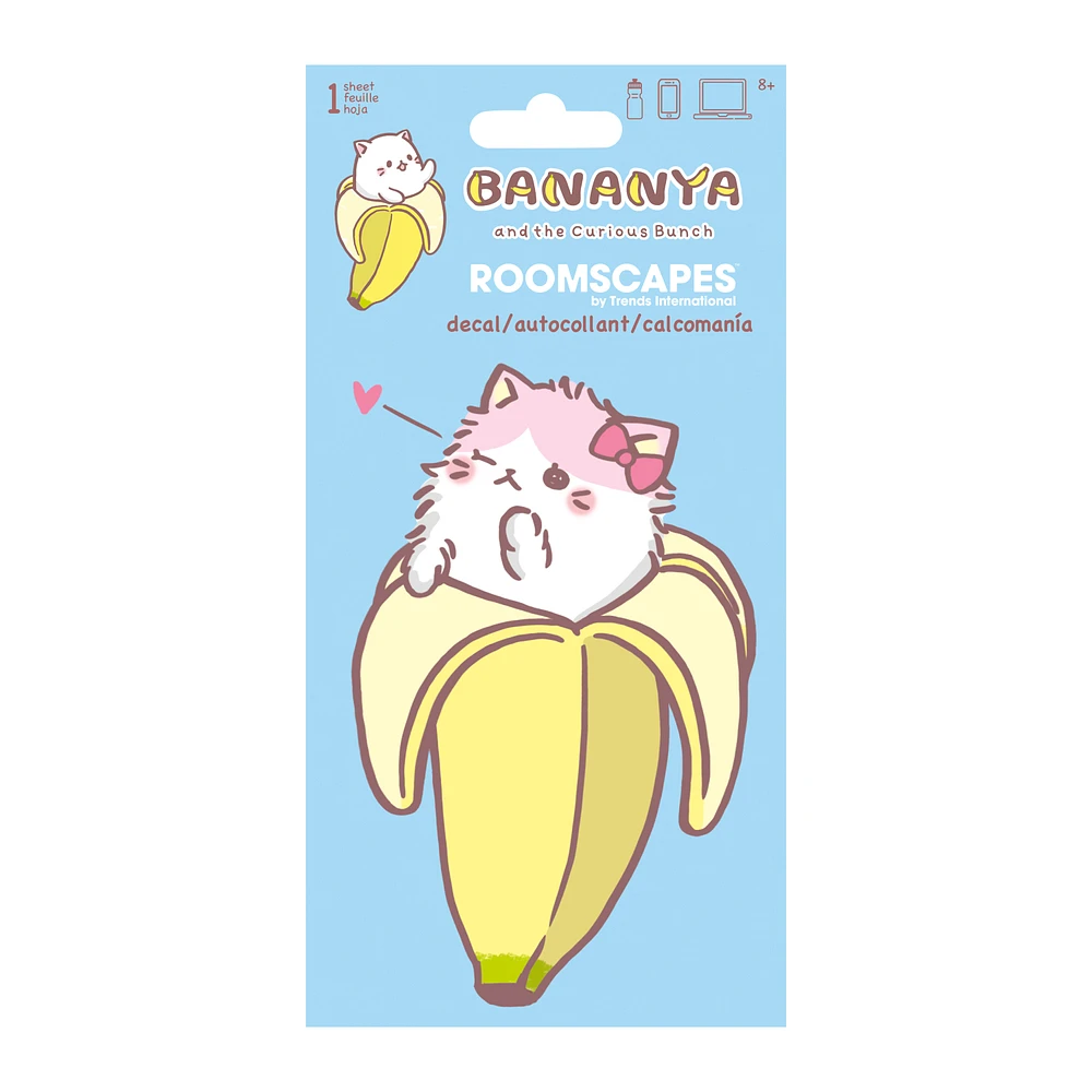 Bananya And The Curious Bunch Sticker Decal