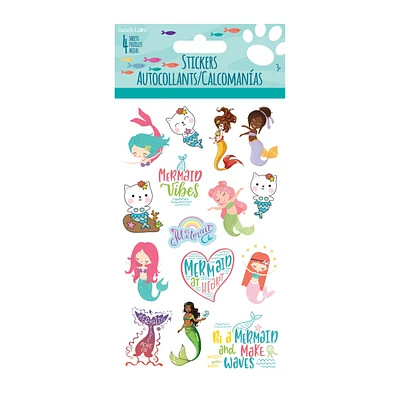 Mermaid Stickers 4 Sheets