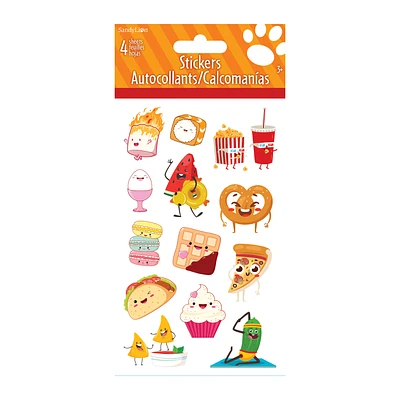 Foodie Stickers 4 Sheets