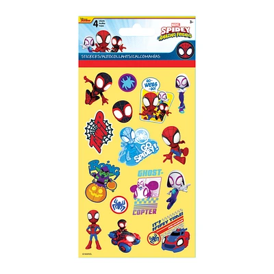 Spidey And His Amazing Friends Stickers 4 Sheets