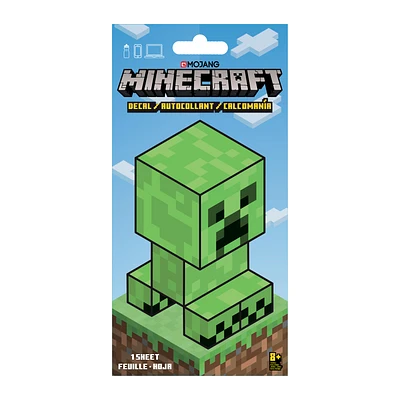 Minecraft™ Sticker Decal 4in x 8in