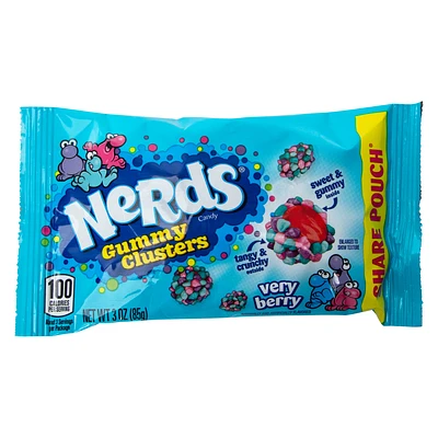 nerds® gummy clusters candy share pouch 3oz