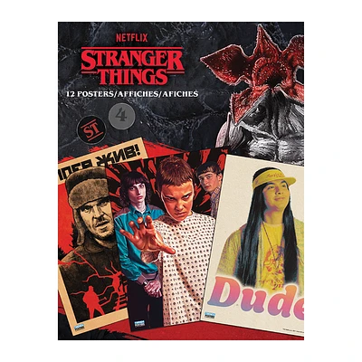 Stranger Things™ Poster Book 12-Count