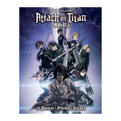 attack on titan™ book of posters 12-count