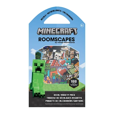 Minecraft™ Decal Variety Pack With 100 Repositionable Stickers
