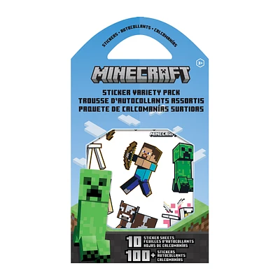 Minecraft™ Sticker Variety Pack With 100+ Stickers