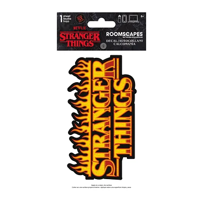 Stranger Things™ Sticker Decal 4in x 8in