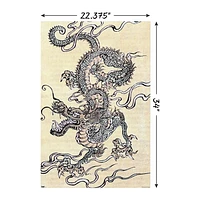 Japanese Dragon Poster 22.37in x 34in