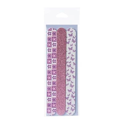 Butterfly Nail Files 3-Count