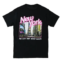 'The City That Never Sleeps' NYC Graphic Tee