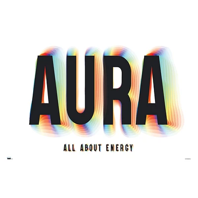 ‘’aura’ wall poster 34in x 22.4in