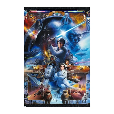 Star Wars Poster 22.37in x 34in