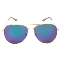 Ladies Mirror Aviator Sunglasses