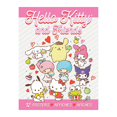 Hello Kitty And Friends® Poster Book 12-Count
