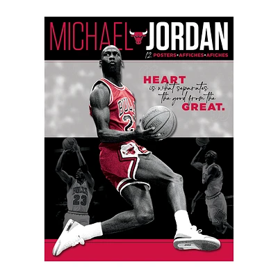 Michael Jordan Poster Book 12-Count