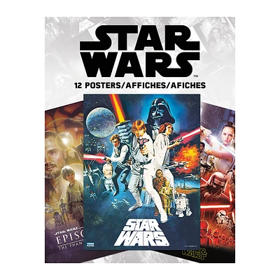 Star Wars Poster Book 12-Count