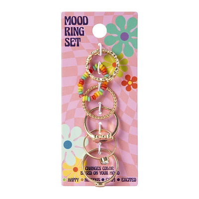 Mood Ring Set 6-Piece