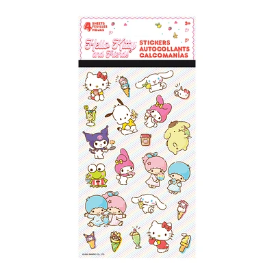 Hello Kitty And Friends® Stickers 4 Sheets