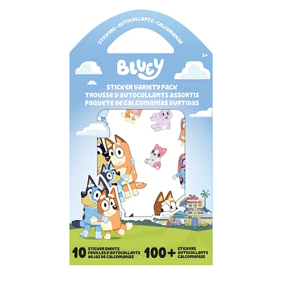 Bluey™ Sticker Variety Pack With Over 100 Stickers