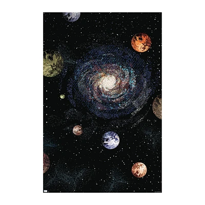 Galaxy Poster 22.37in x 34in