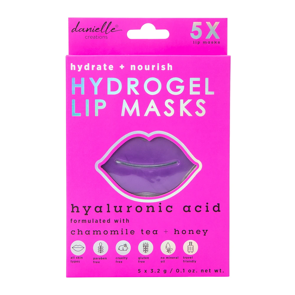 Hyaluronic Acid Lip Masks 5-Piece Set