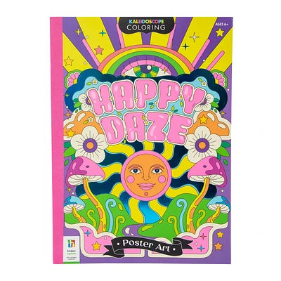 Poster Art Kaleidoscope Coloring Book