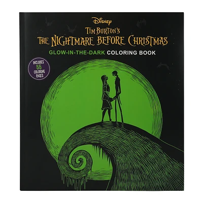 The Nightmare Before Christmas Glow-In-The-Dark Coloring Book