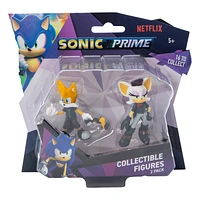 Sonic Prime™ Collectible Figures 2-Pack (Styles May Vary)