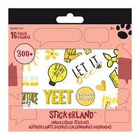 Stickerland™ Embellished Sticker Pack With Over 300 Stickers