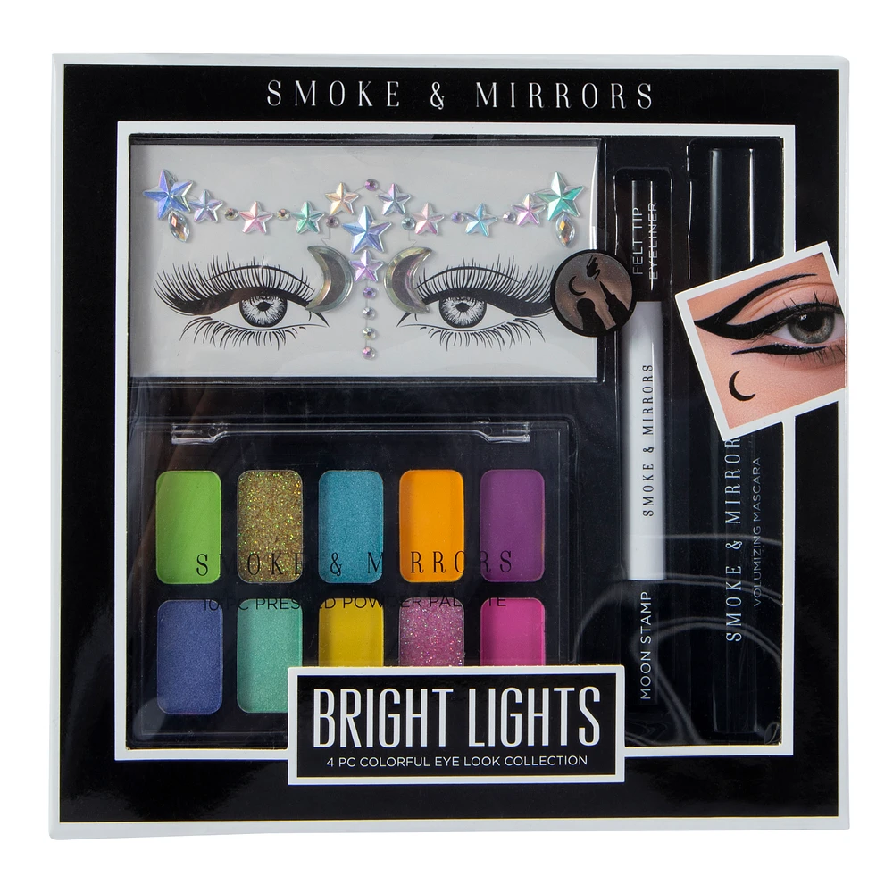 smoke & mirrors colorful eye look collection 4-piece set